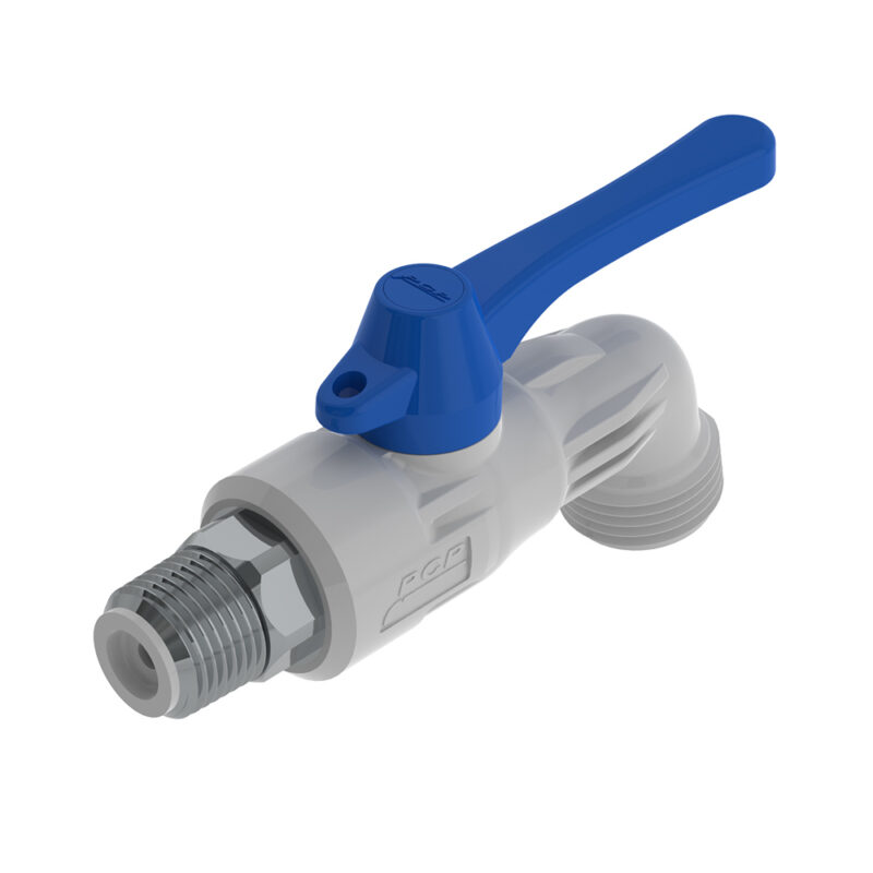 LLAVE JARDIN PCP ROSCA 1/2" DZR SALIDA MACHO