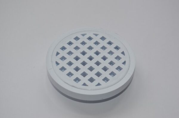 REJILLA REDONDA 3"X1 1/2" RECORTADO ANTICUCARACHA